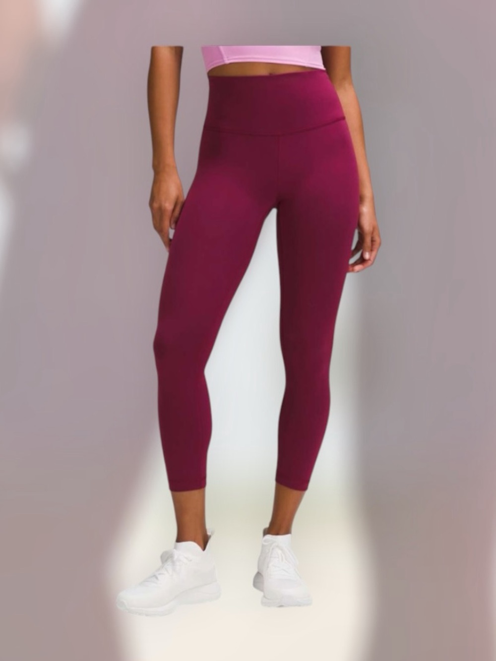Lululemon Wunder Train High-Rise
Crop 23"
Deep Luxe